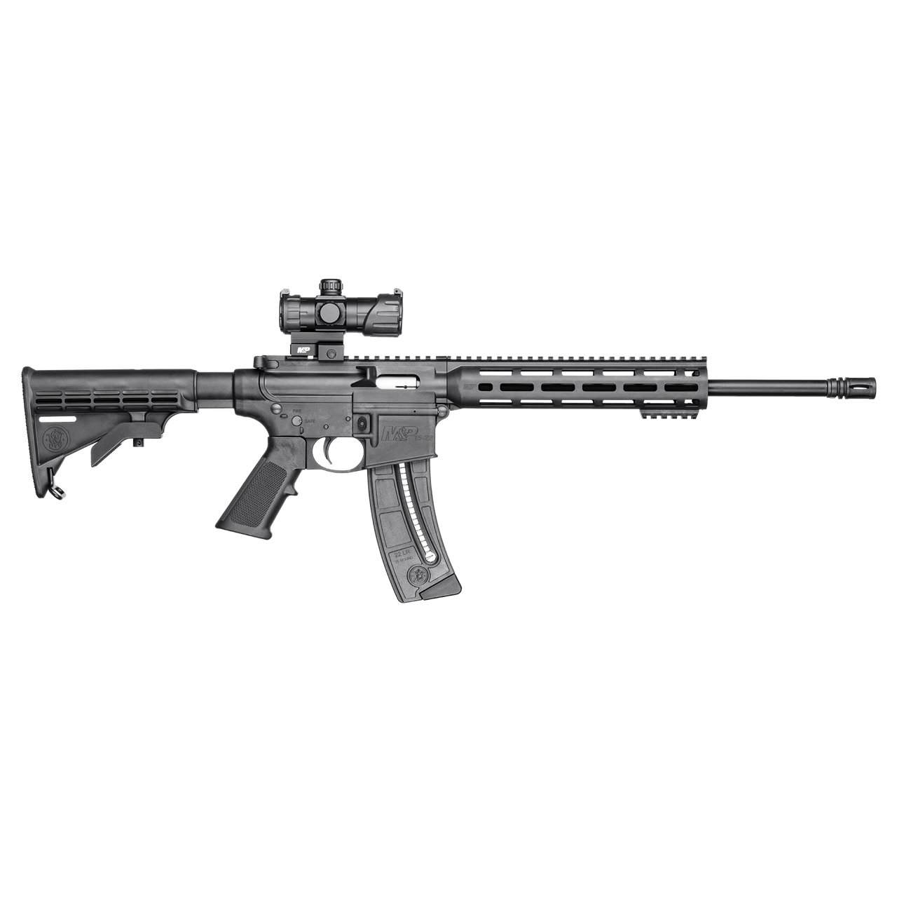 RIFLE M&P 15-22 CALIBRE .22 LR - PLATAFORMA AR - CAPACIDAD 25 TIROS