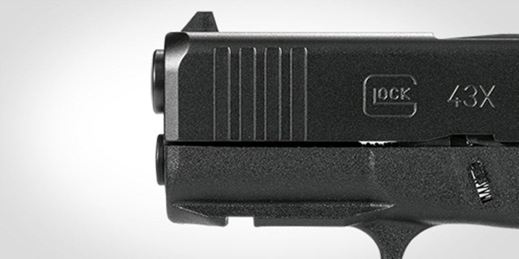 PISTOLA GLOCK 43X GENERACIÓN 5 MOS - CALIBRE 9MM